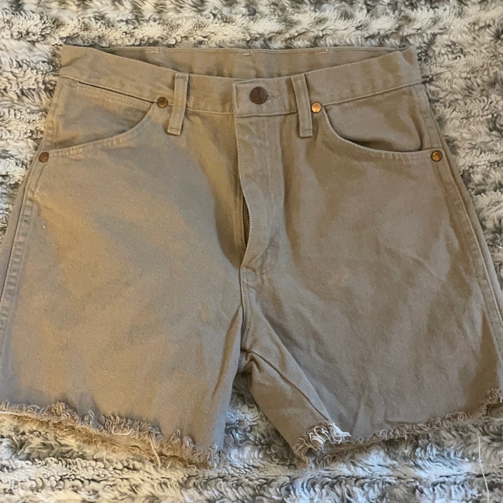 High waisted vintage wrangle shorts